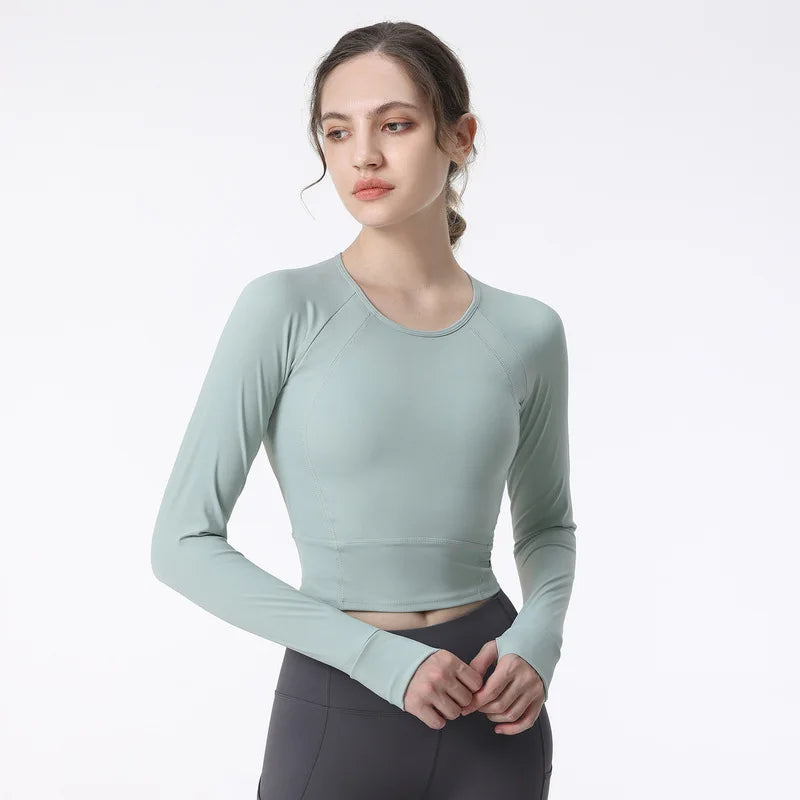 Blusa Feminina Modelo Básico com Fivela de Polegar